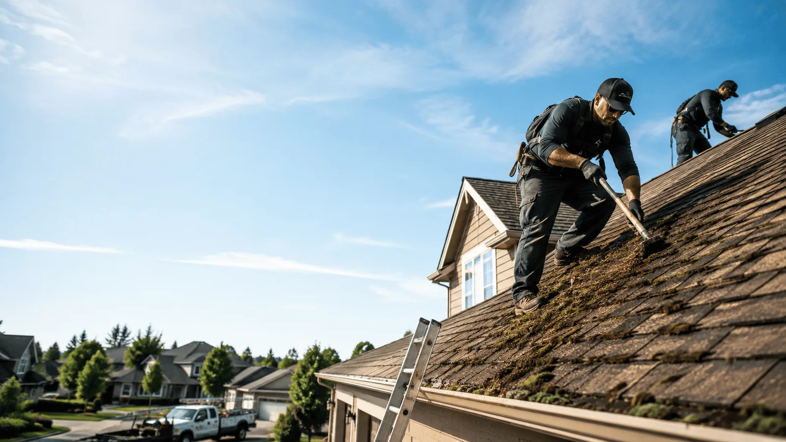 Roof Moss Removal in Benton, AR near me